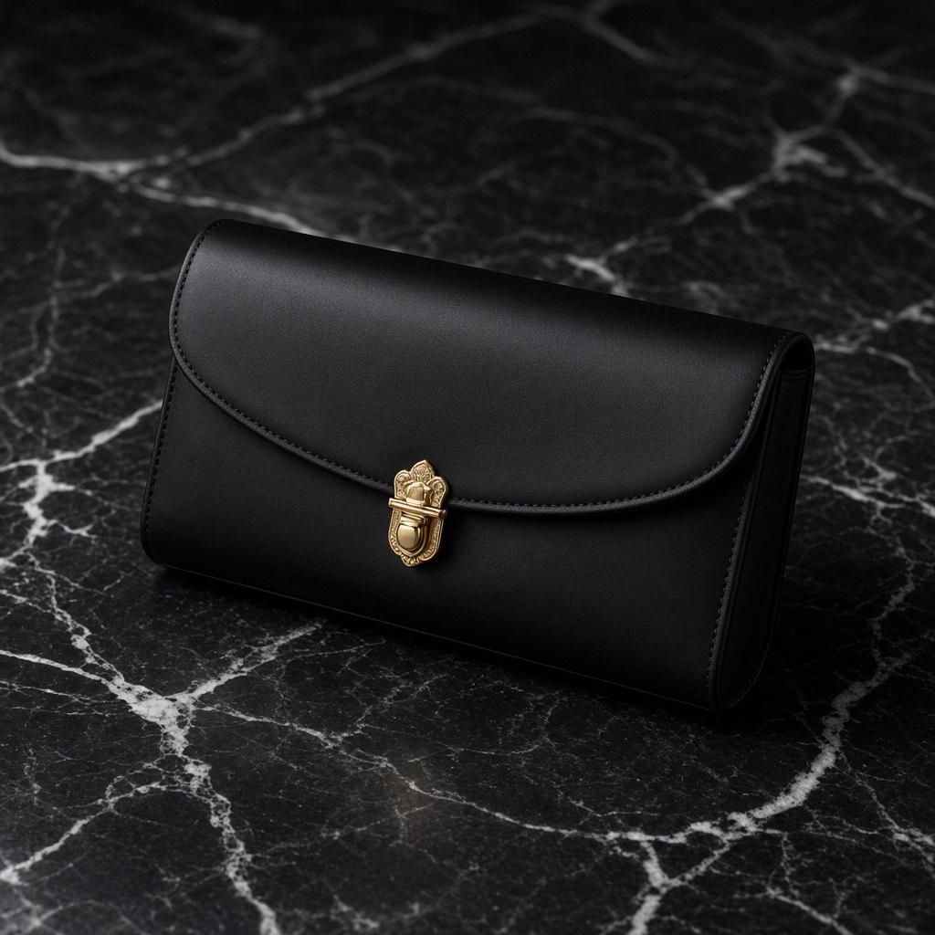 Noir Evening Clutch