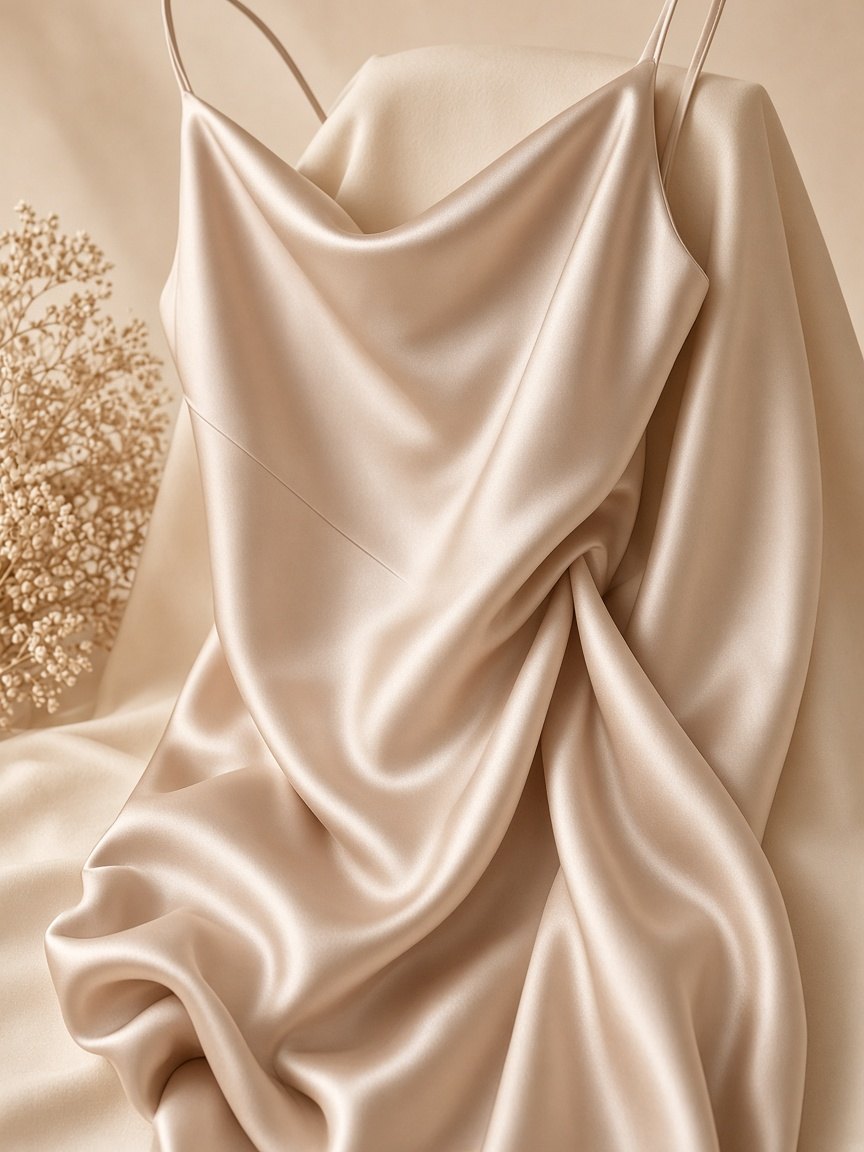 Champagne Satin Slip